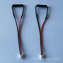 60mm red and black terminal plug parallel wire